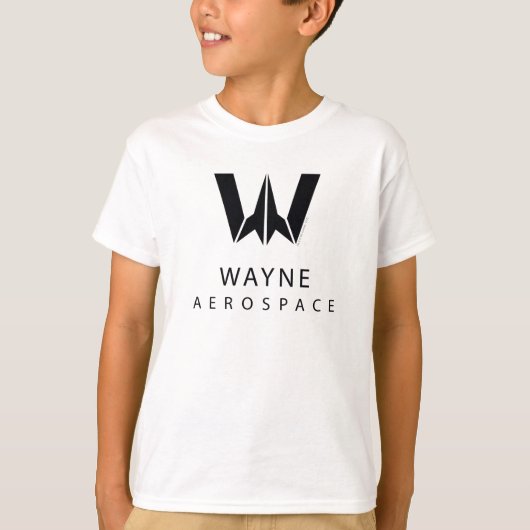 Justizielle Liga | Wayne Aerospace Logo T-Shirt (Vorderseite)