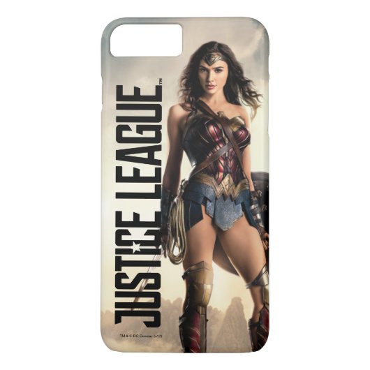 Justizielle Liga | Wonder Woman auf dem Schlachtfe Case-Mate iPhone Hülle (Rückseite)