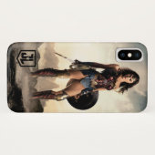 Justizielle Liga | Wonder Woman auf dem Schlachtfe Case-Mate iPhone Hülle (Rückseite (Horizontal))