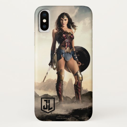 Justizielle Liga | Wonder Woman auf dem Schlachtfe Case-Mate iPhone Hülle (Rückseite)