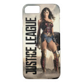 Justizielle Liga | Wonder Woman auf dem Schlachtfe Case-Mate iPhone Hülle (Rückseite)