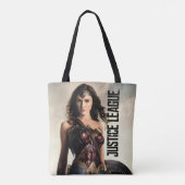 Justizielle Liga | Wonder Woman auf dem Schlachtfe Tasche (Rückseite)