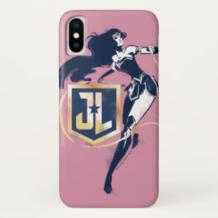 Justizielle Liga   Wonder Woman & JL Icon Pop Art Case-Mate iPhone Hülle