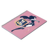 Justizielle Liga | Wonder Woman & JL Icon Pop Art Notizblock (Linke Seite)