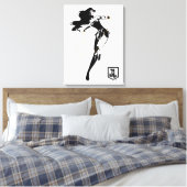 Justizielle Liga | Wonder Woman mit Lasso Pop Art Leinwanddruck (Insitu (Schlafzimmer))
