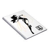 Justizielle Liga | Wonder Woman mit Lasso Pop Art Notizblock (Rechte Seite)