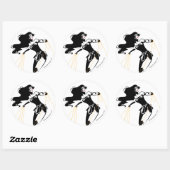 Justizielle Liga | Wonder Woman mit Lasso Pop Art Runder Aufkleber (Blatt)