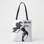Justizielle Liga | Wonder Woman mit Lasso Pop Art Tasche (Vorderseite)