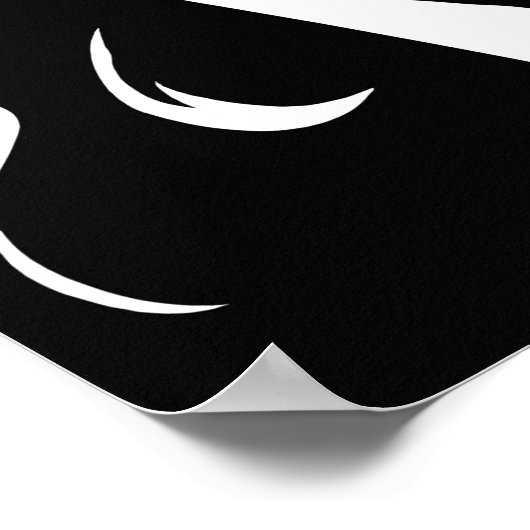 Justizielle Liga | Wonder Woman Noir Pop Art Poster (Ecke)