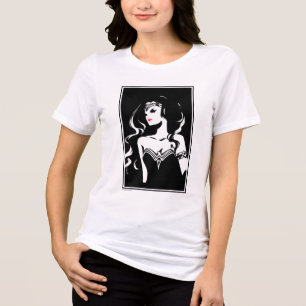 Justizielle Liga   Wonder Woman Noir Pop Art Tri-Blend Shirt