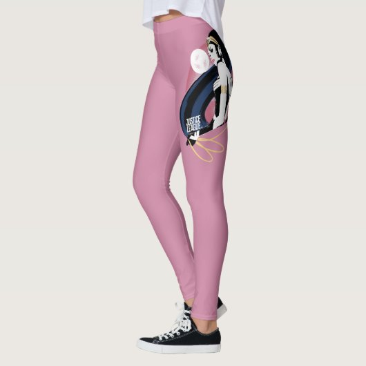 Justizielle Liga | Wonder Woman Profile Pop Art Leggings (Links)