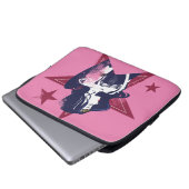 Justizielle Liga | Wonder Woman & Stars Pop Kunst Laptopschutzhülle (Vorne Knopf)