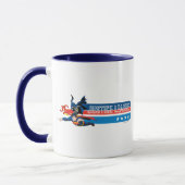 Justizielle US Flagge Tasse (Links)