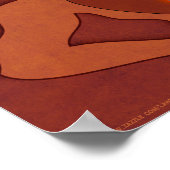 Justizielle Weisheit - Hand auf Freiheit (v2) Poster (Ecke)