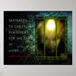 Justizielle Weisheit - Leben und Tod (v2) Poster