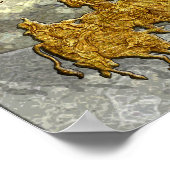 Justizielle Weisheit - Warren auf dem Geist des Ge Poster (Ecke)