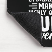 Justizieller Abschluss - Abschluss in Strafjustiz Mousepad (Ecke)