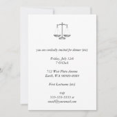 Justizskala Einladung (Vorderseite)