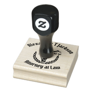 Justizskala Gummistempel