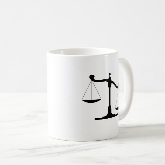 Justizskala Kaffeetasse (VorderseiteRechts)