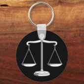 Justizskala - Schlüsselanhänger des Rechts (Vorderseite)