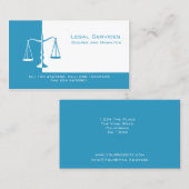 Justizskala Visitenkarte (Vorne/Hinten)