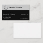 Justizskala Visitenkarte (Vorne/Hinten)