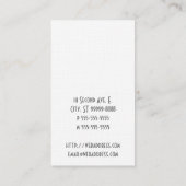 Justizskala Visitenkarte (Rückseite)