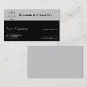 Justizskala Visitenkarte (Vorne/Hinten)