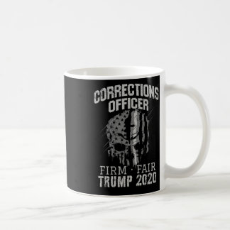 Justizvollzugsbeamter Trump Dünne Silberlinien-Off Kaffeetasse