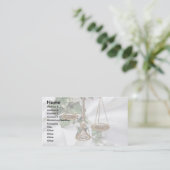 Justizwesen auf Ivy & Satin Visitenkarte (Stehend Vorderseite)