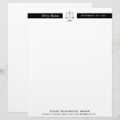 Justizwesen Briefkopf (Vorne/Hinten)