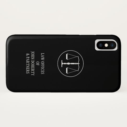 Justizwesen Case-Mate iPhone Hülle (Rückseite (Horizontal))