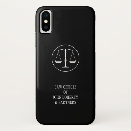 Justizwesen Case-Mate iPhone Hülle (Rückseite)