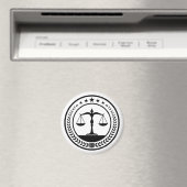 Justizwesen | Classic Magnet (In Situ (Geschirrspüler))