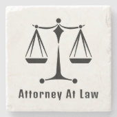 Justizwesen | Geschenke von Juristischen Schulen Steinuntersetzer (Vorderseite)