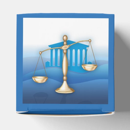 Justizwesen Geschenkschachtel (Oben)