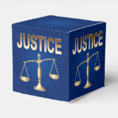Justizwesen Geschenkschachtel (Rückseite)