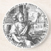 Justizwesen Getränkeuntersetzer (Vorne)