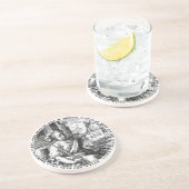 Justizwesen Getränkeuntersetzer (Seite)