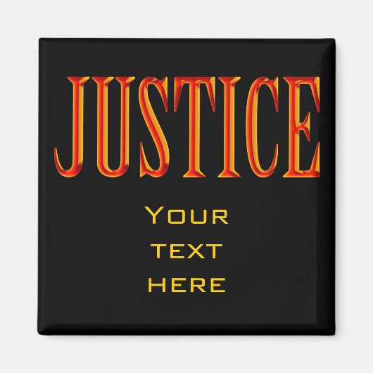 Justizwesen | Jurastudentin Magnet (Vorne)