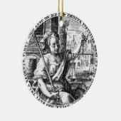 Justizwesen Keramik Ornament (Rechts)