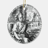 Justizwesen Keramik Ornament (Links)