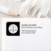 Justizwesen | Law Office Label (Insitu)