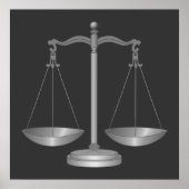 Justizwesen Poster (Vorne)