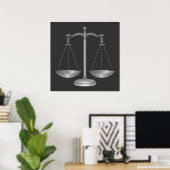 Justizwesen Poster (Heimbüro)