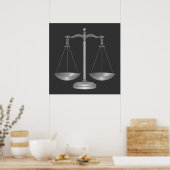 Justizwesen Poster (Küche)