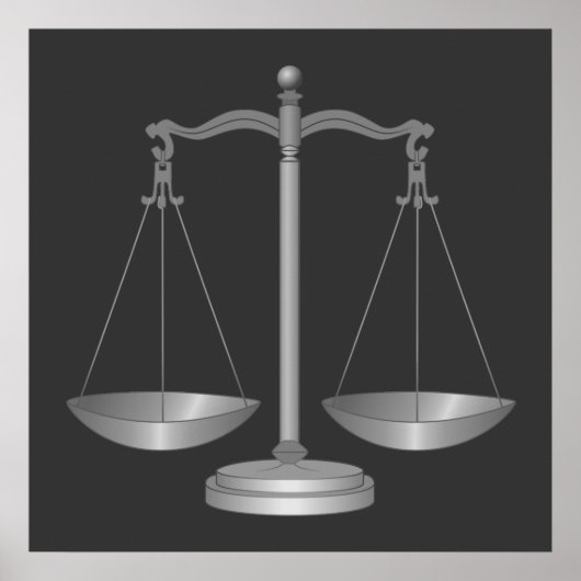 Justizwesen Poster (Vorne)