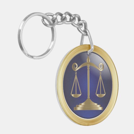 Justizwesen | Recht | Rechtsanwalt Schlüsselanhänger (Vorderseite links)