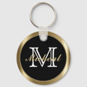 Justizwesen | Recht | Rechtsanwalt - Schwarz & Gol Schlüsselanhänger (Rückseite)